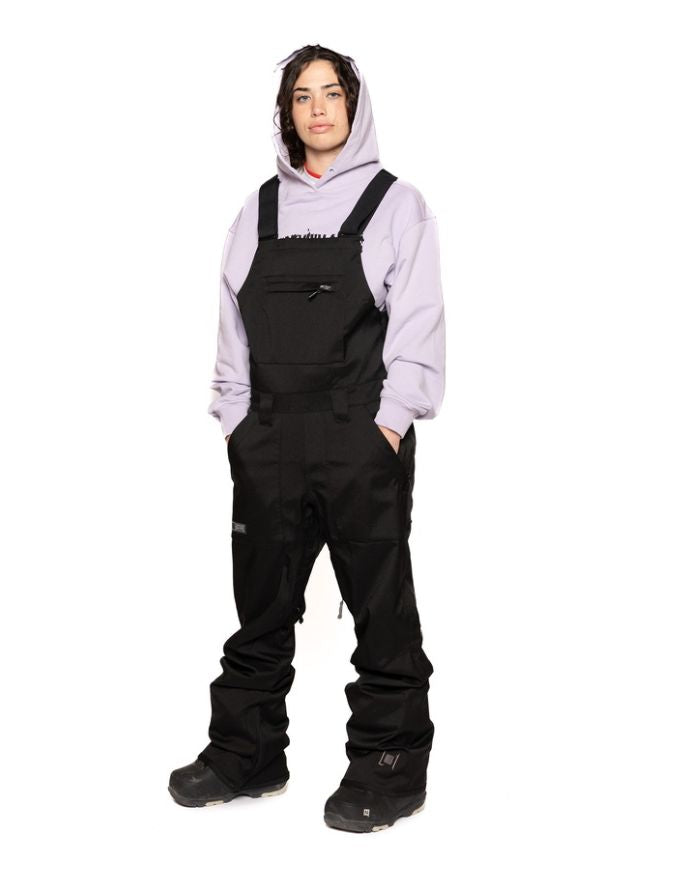 L1 Loretta Overall Womens Snowboard Bib 2025 | Black